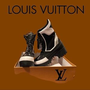 Louis Vuitton Leather Boots